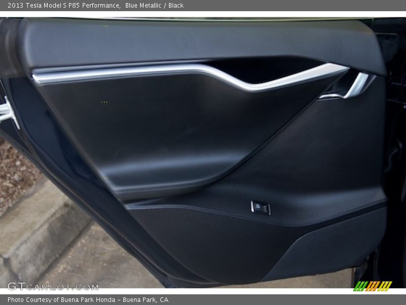 Door Panel of 2013 Model S P85 Performance