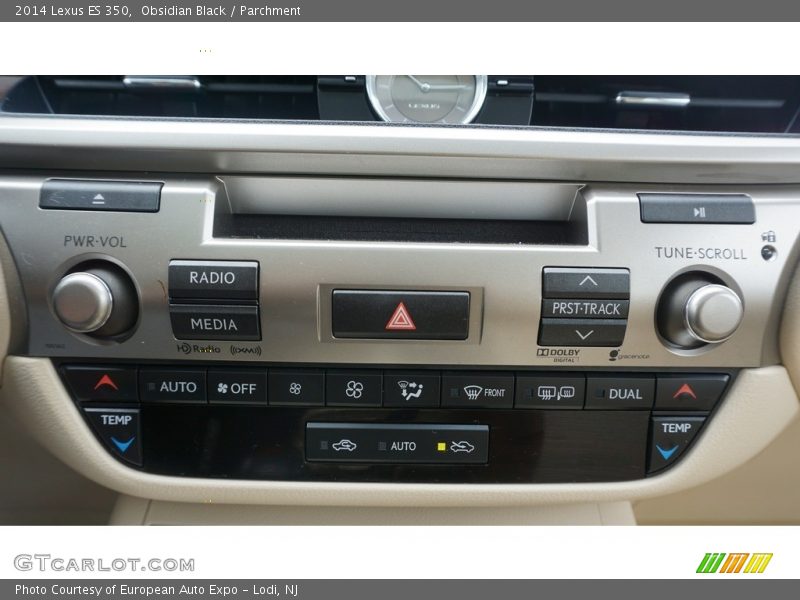 Obsidian Black / Parchment 2014 Lexus ES 350