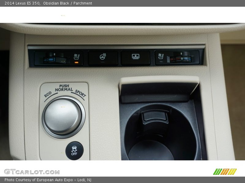 Obsidian Black / Parchment 2014 Lexus ES 350