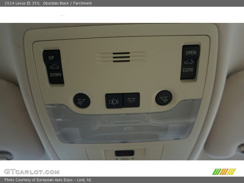 Obsidian Black / Parchment 2014 Lexus ES 350