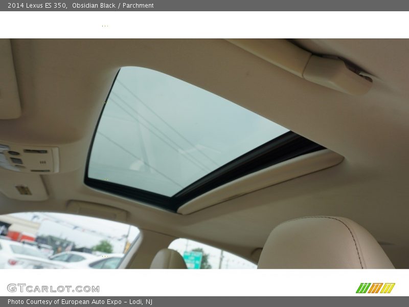 Obsidian Black / Parchment 2014 Lexus ES 350