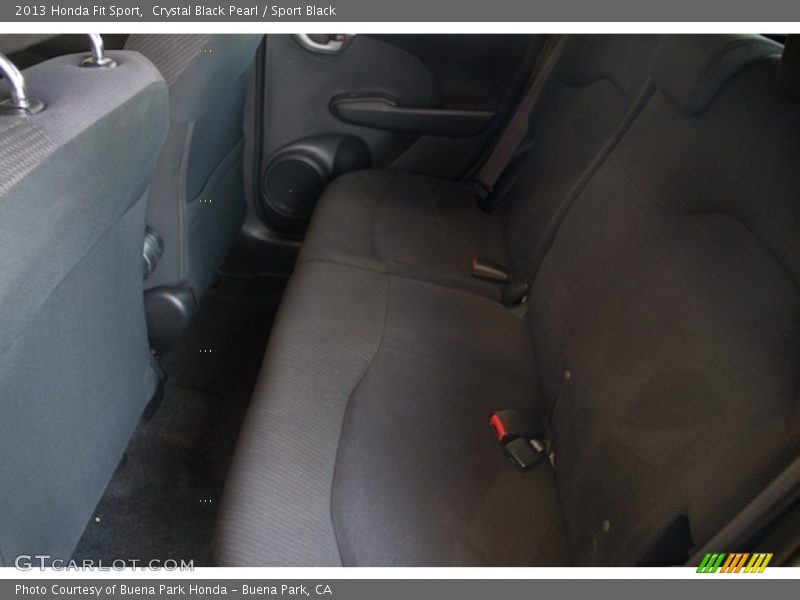 Crystal Black Pearl / Sport Black 2013 Honda Fit Sport