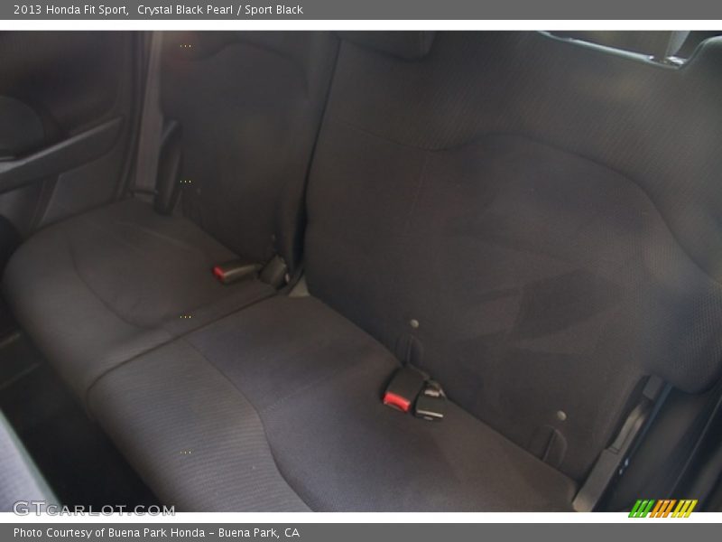 Crystal Black Pearl / Sport Black 2013 Honda Fit Sport
