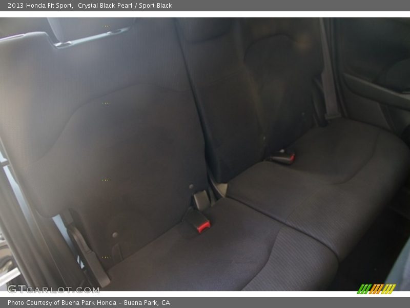 Crystal Black Pearl / Sport Black 2013 Honda Fit Sport