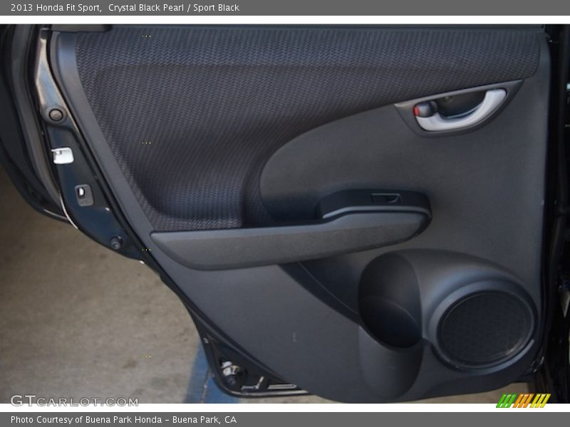 Crystal Black Pearl / Sport Black 2013 Honda Fit Sport