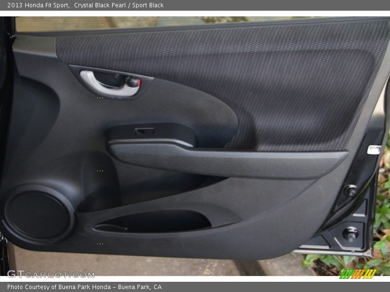 Crystal Black Pearl / Sport Black 2013 Honda Fit Sport