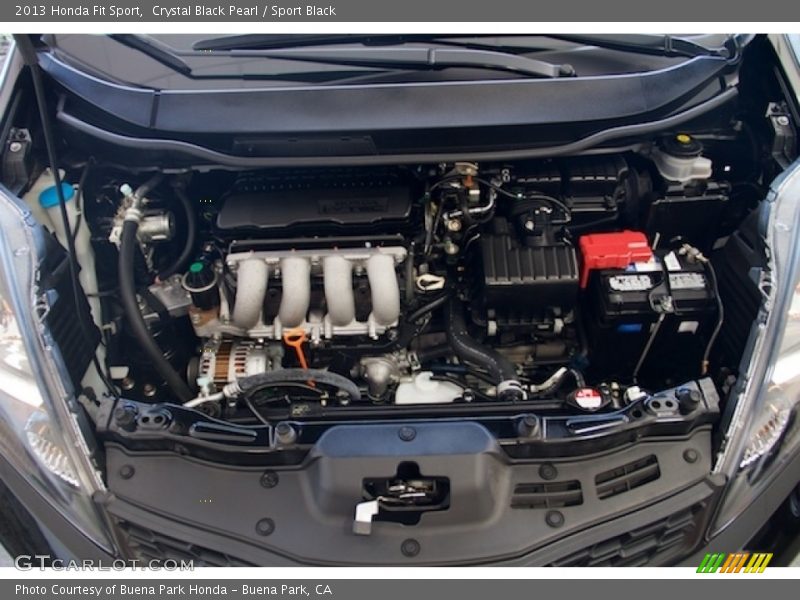 Crystal Black Pearl / Sport Black 2013 Honda Fit Sport