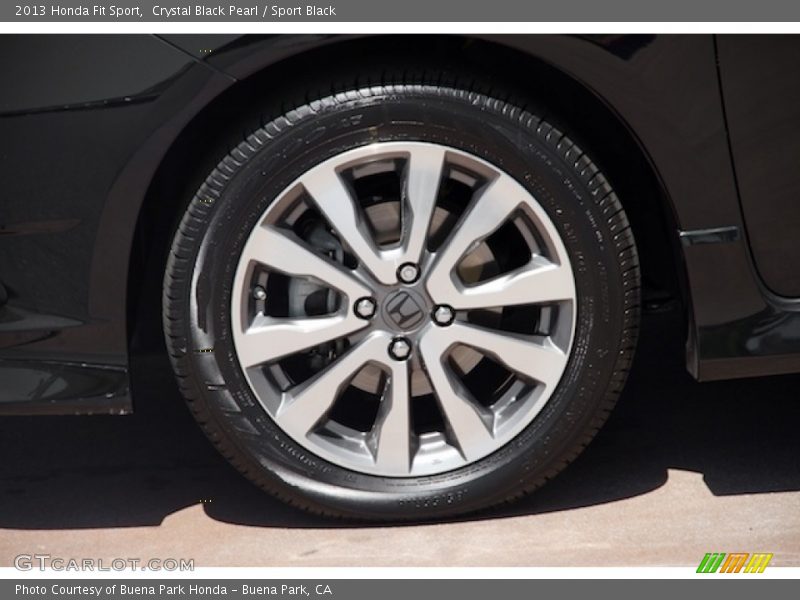 Crystal Black Pearl / Sport Black 2013 Honda Fit Sport