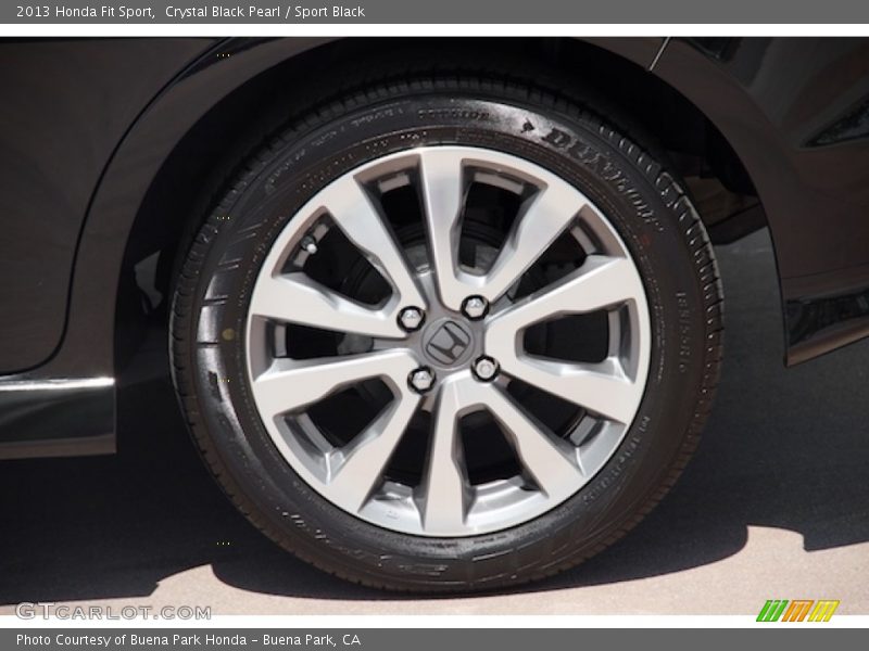 Crystal Black Pearl / Sport Black 2013 Honda Fit Sport