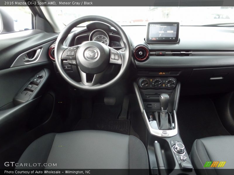 Meteor Gray / Black 2016 Mazda CX-3 Sport AWD