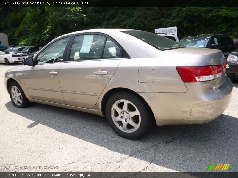 Golden Beige / Beige 2006 Hyundai Sonata GLS