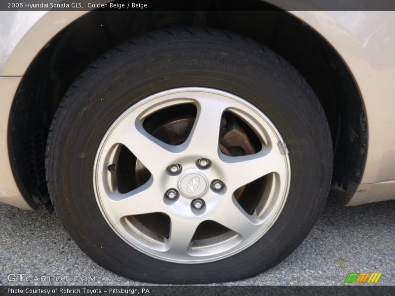 Golden Beige / Beige 2006 Hyundai Sonata GLS