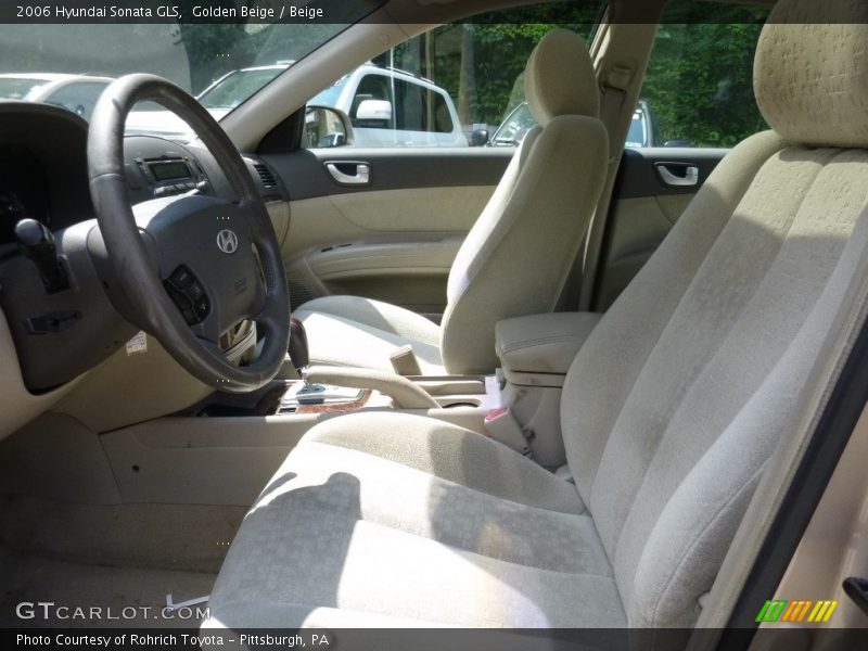 Golden Beige / Beige 2006 Hyundai Sonata GLS