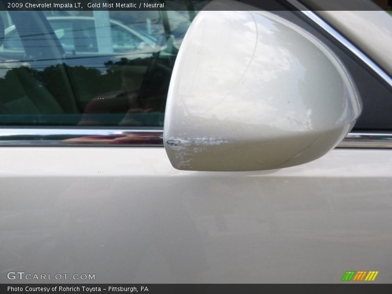 Gold Mist Metallic / Neutral 2009 Chevrolet Impala LT