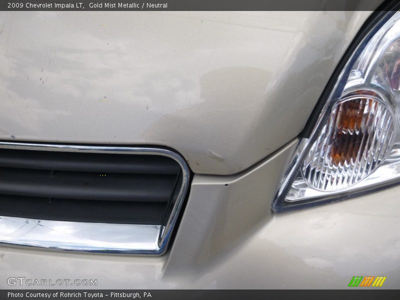 Gold Mist Metallic / Neutral 2009 Chevrolet Impala LT