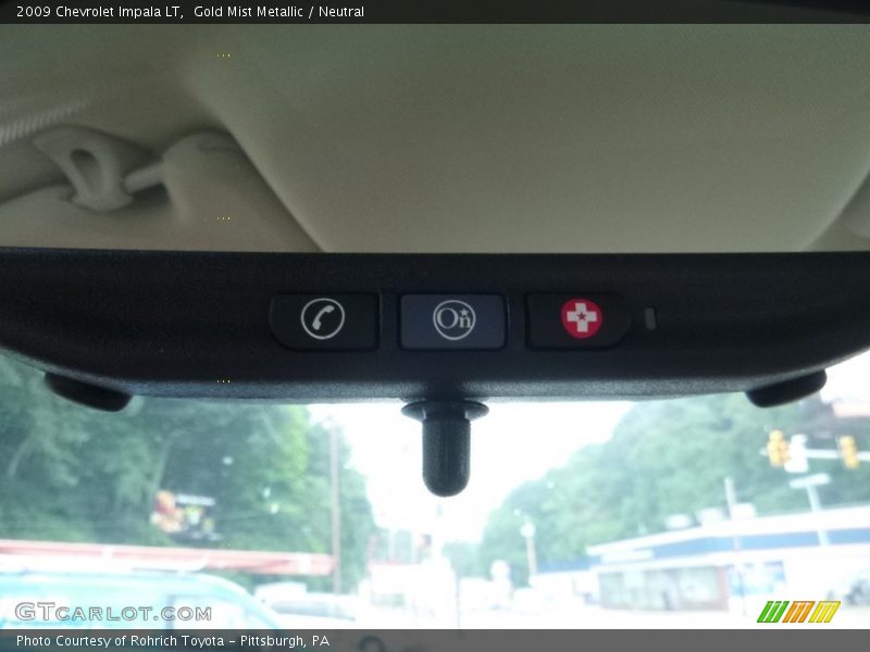 Gold Mist Metallic / Neutral 2009 Chevrolet Impala LT