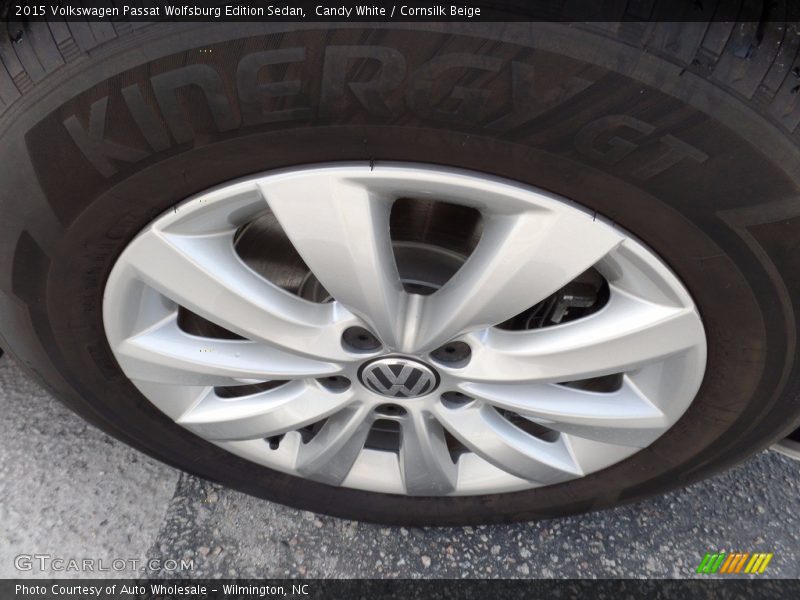 Candy White / Cornsilk Beige 2015 Volkswagen Passat Wolfsburg Edition Sedan