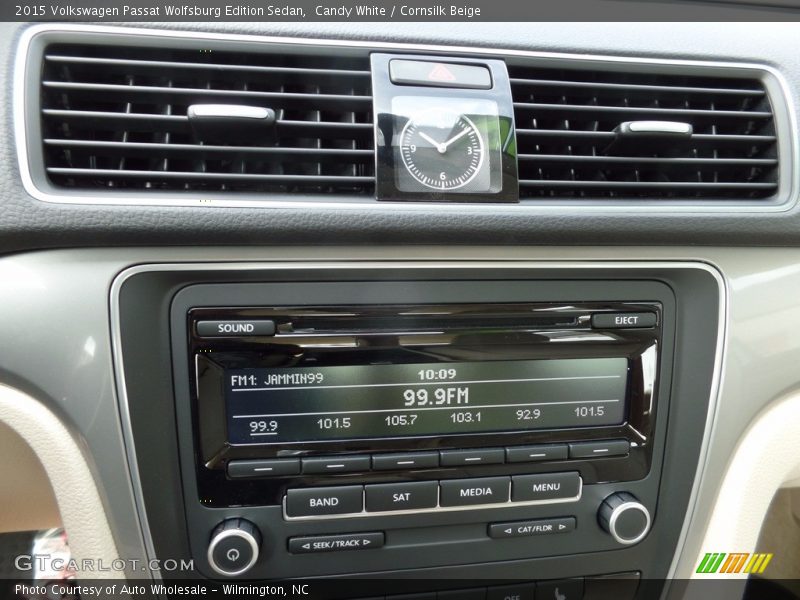 Candy White / Cornsilk Beige 2015 Volkswagen Passat Wolfsburg Edition Sedan