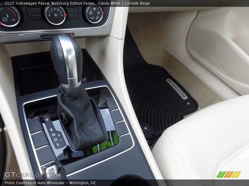 Candy White / Cornsilk Beige 2015 Volkswagen Passat Wolfsburg Edition Sedan