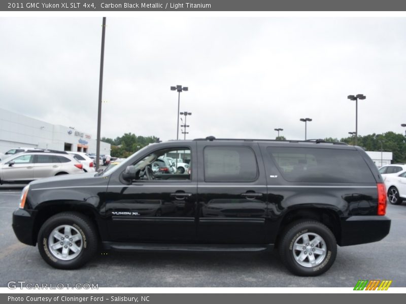 Carbon Black Metallic / Light Titanium 2011 GMC Yukon XL SLT 4x4