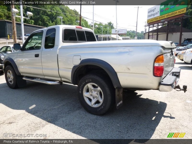 Mystic Gold Metallic / Oak 2004 Toyota Tacoma V6 Xtracab 4x4