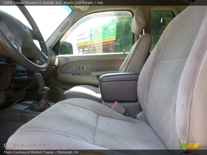 Mystic Gold Metallic / Oak 2004 Toyota Tacoma V6 Xtracab 4x4