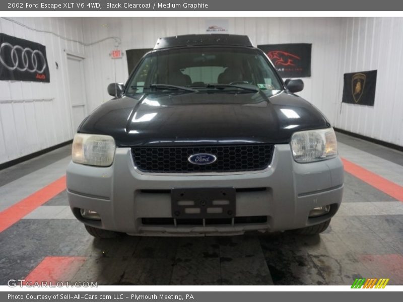 Black Clearcoat / Medium Graphite 2002 Ford Escape XLT V6 4WD