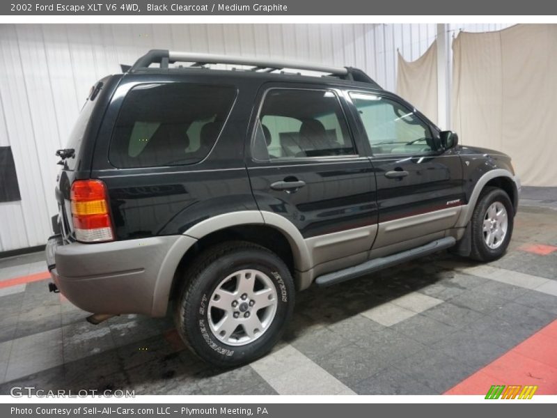 Black Clearcoat / Medium Graphite 2002 Ford Escape XLT V6 4WD