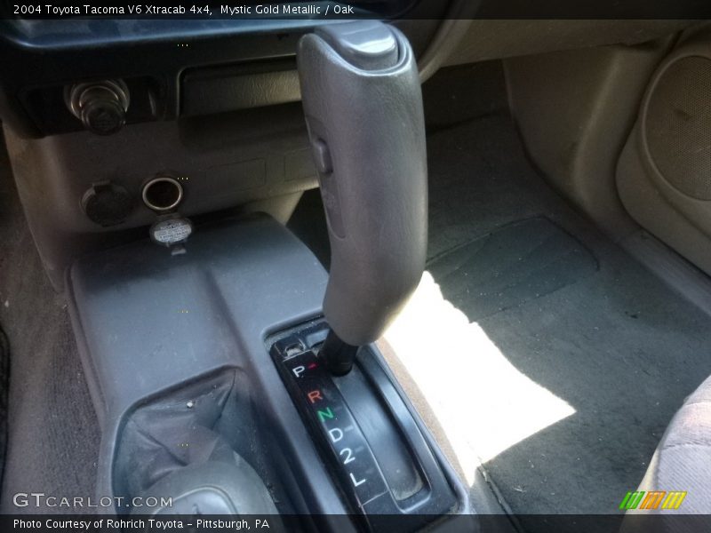 Mystic Gold Metallic / Oak 2004 Toyota Tacoma V6 Xtracab 4x4