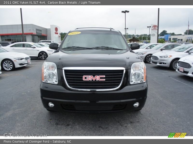 Carbon Black Metallic / Light Titanium 2011 GMC Yukon XL SLT 4x4