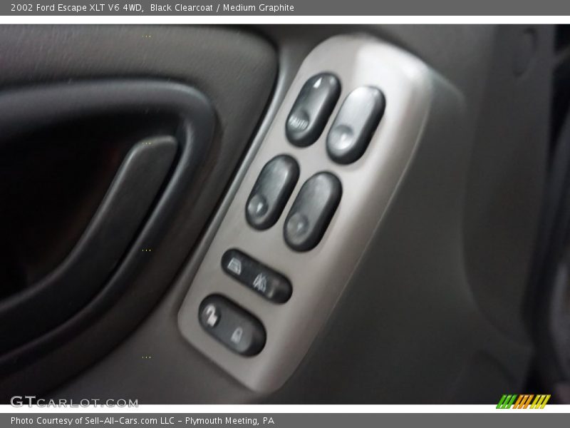 Black Clearcoat / Medium Graphite 2002 Ford Escape XLT V6 4WD