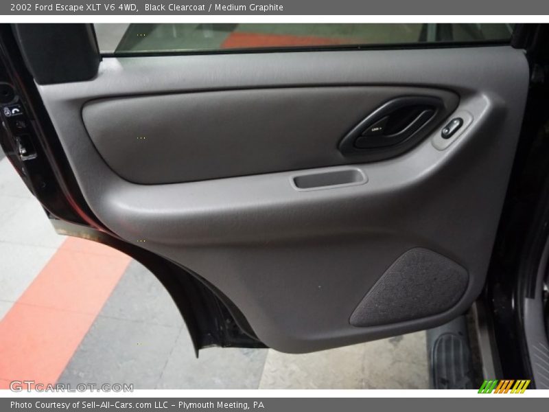 Black Clearcoat / Medium Graphite 2002 Ford Escape XLT V6 4WD