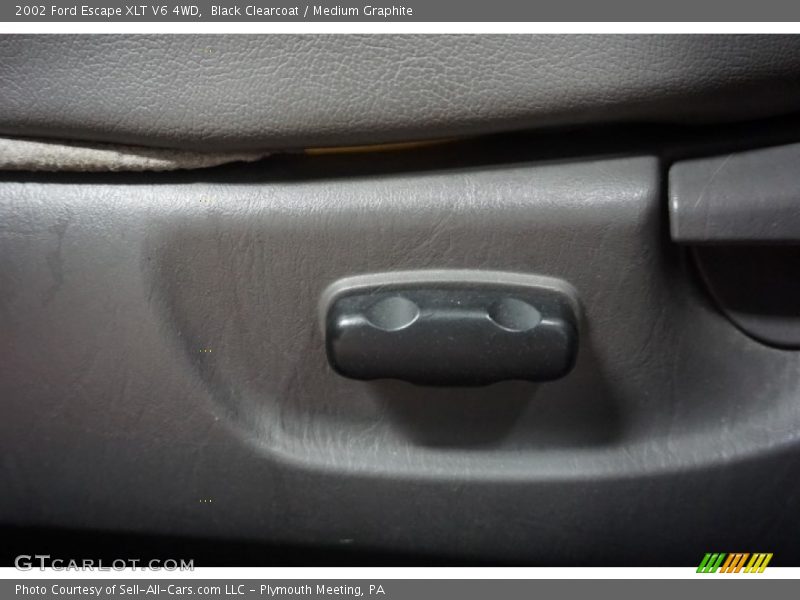 Black Clearcoat / Medium Graphite 2002 Ford Escape XLT V6 4WD