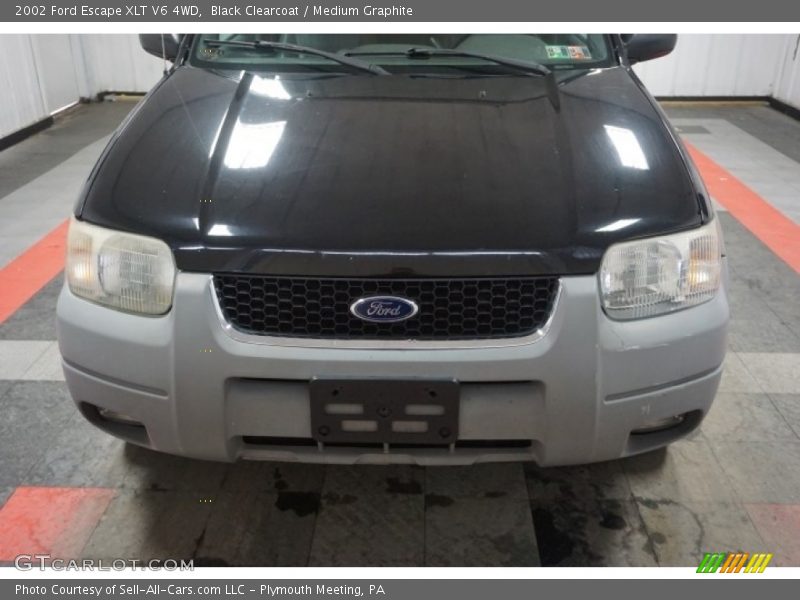 Black Clearcoat / Medium Graphite 2002 Ford Escape XLT V6 4WD