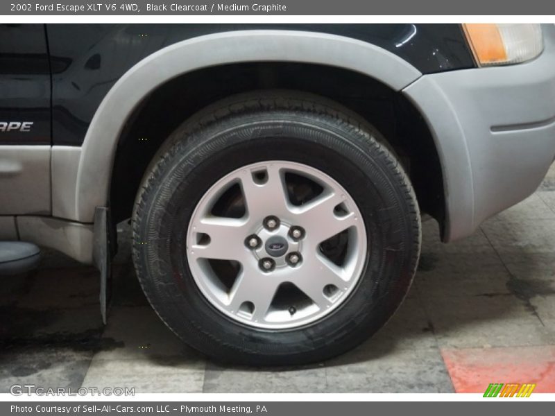 Black Clearcoat / Medium Graphite 2002 Ford Escape XLT V6 4WD