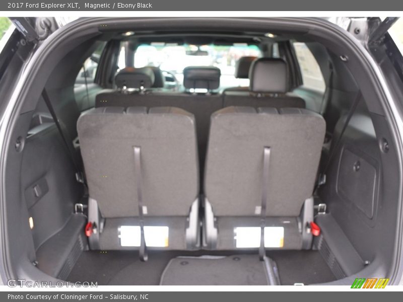 Magnetic / Ebony Black 2017 Ford Explorer XLT