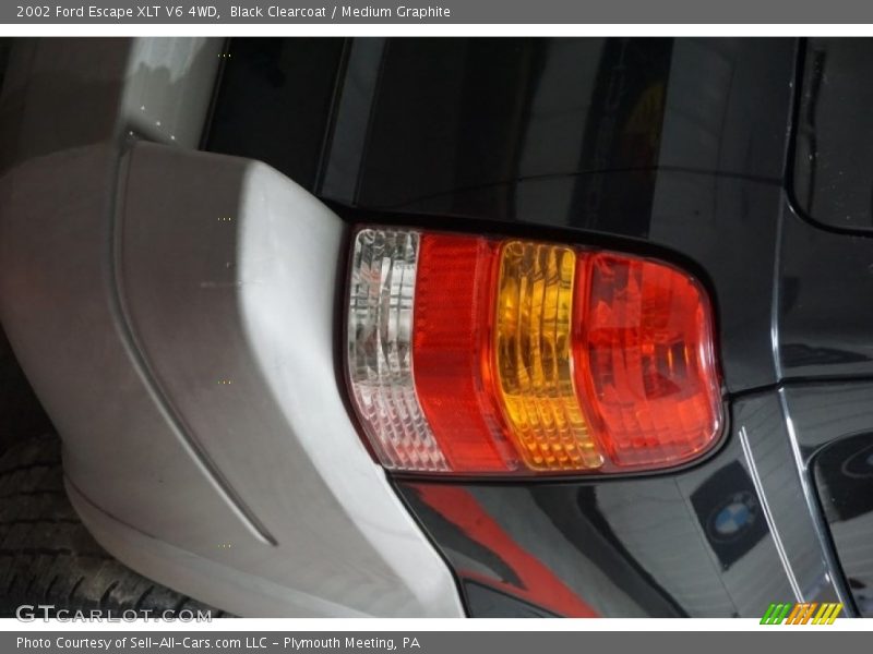 Black Clearcoat / Medium Graphite 2002 Ford Escape XLT V6 4WD