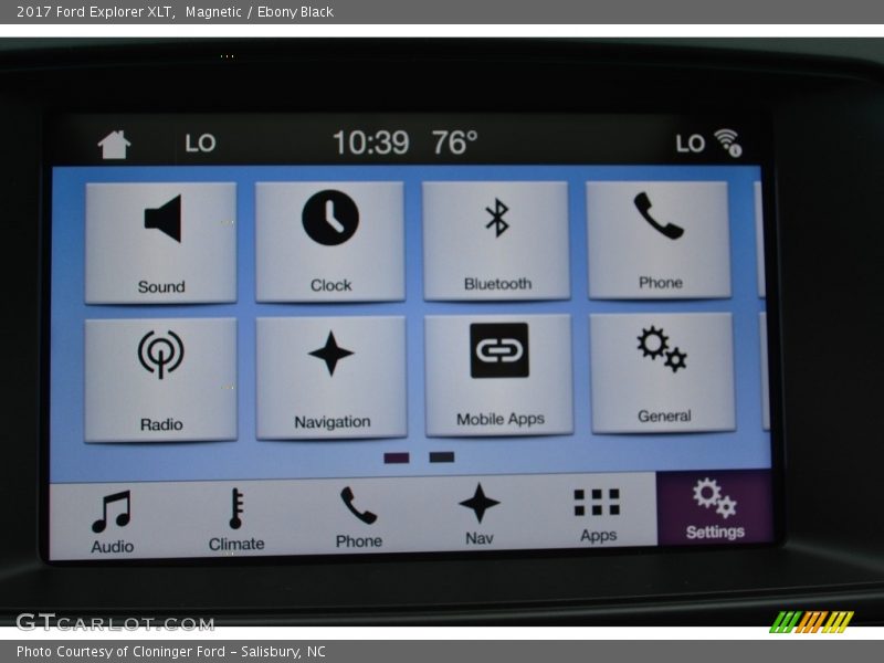 Magnetic / Ebony Black 2017 Ford Explorer XLT