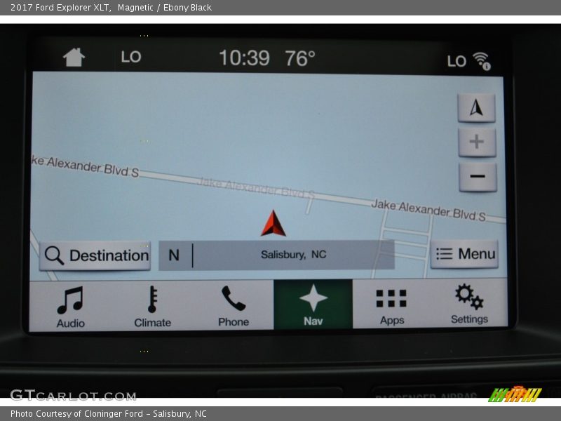 Magnetic / Ebony Black 2017 Ford Explorer XLT