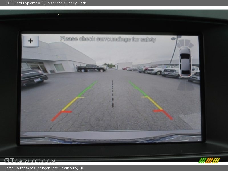 Magnetic / Ebony Black 2017 Ford Explorer XLT