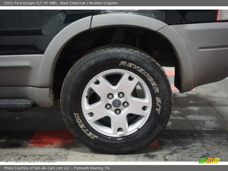 Black Clearcoat / Medium Graphite 2002 Ford Escape XLT V6 4WD
