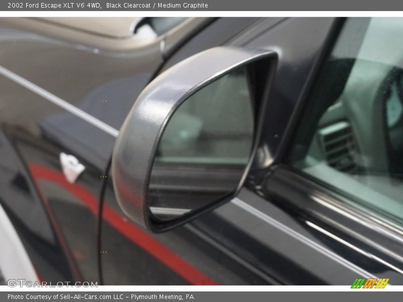 Black Clearcoat / Medium Graphite 2002 Ford Escape XLT V6 4WD