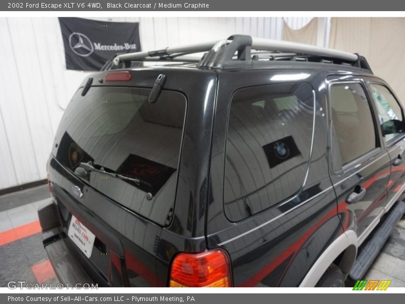 Black Clearcoat / Medium Graphite 2002 Ford Escape XLT V6 4WD