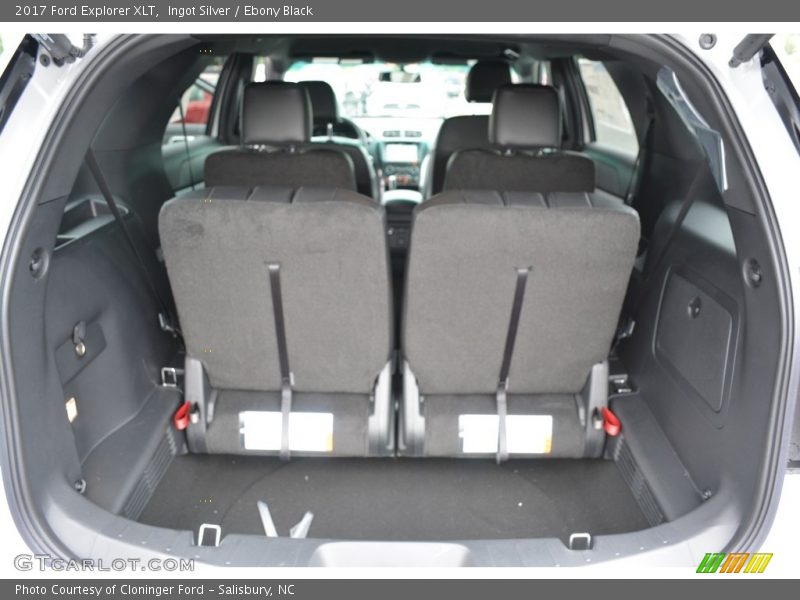 Ingot Silver / Ebony Black 2017 Ford Explorer XLT
