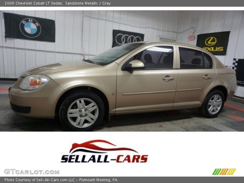 Sandstone Metallic / Gray 2006 Chevrolet Cobalt LT Sedan