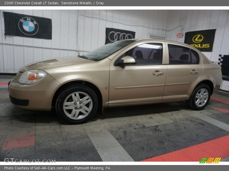 Sandstone Metallic / Gray 2006 Chevrolet Cobalt LT Sedan