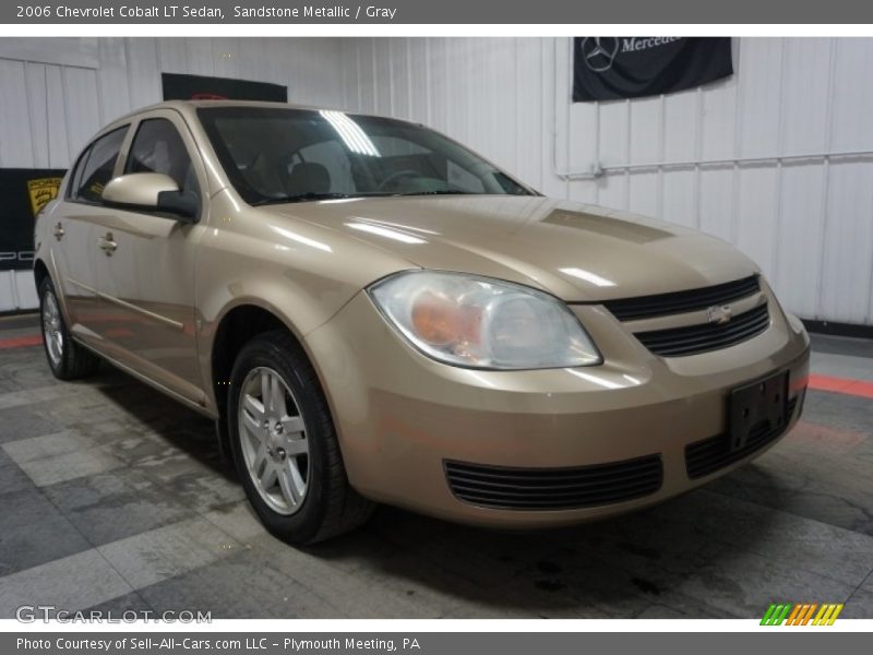 Sandstone Metallic / Gray 2006 Chevrolet Cobalt LT Sedan