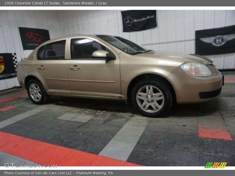 Sandstone Metallic / Gray 2006 Chevrolet Cobalt LT Sedan