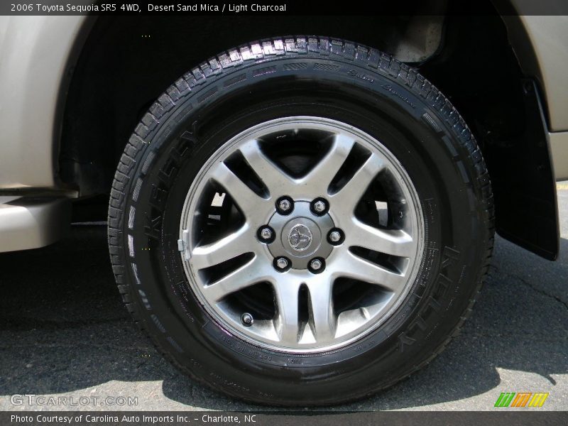 Desert Sand Mica / Light Charcoal 2006 Toyota Sequoia SR5 4WD