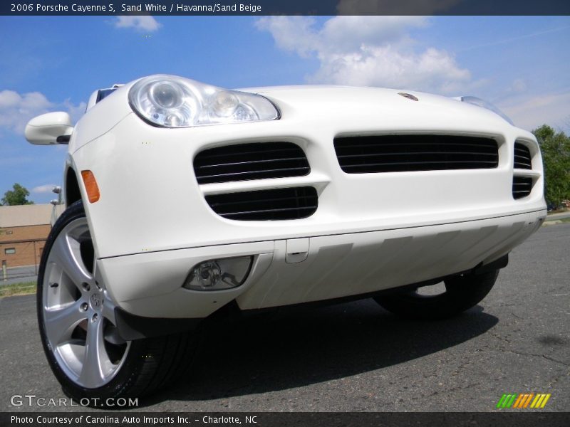 Sand White / Havanna/Sand Beige 2006 Porsche Cayenne S